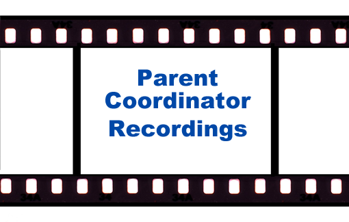 parent coordinator recordings